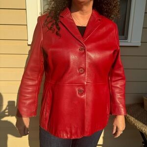 Red Leather Jacket